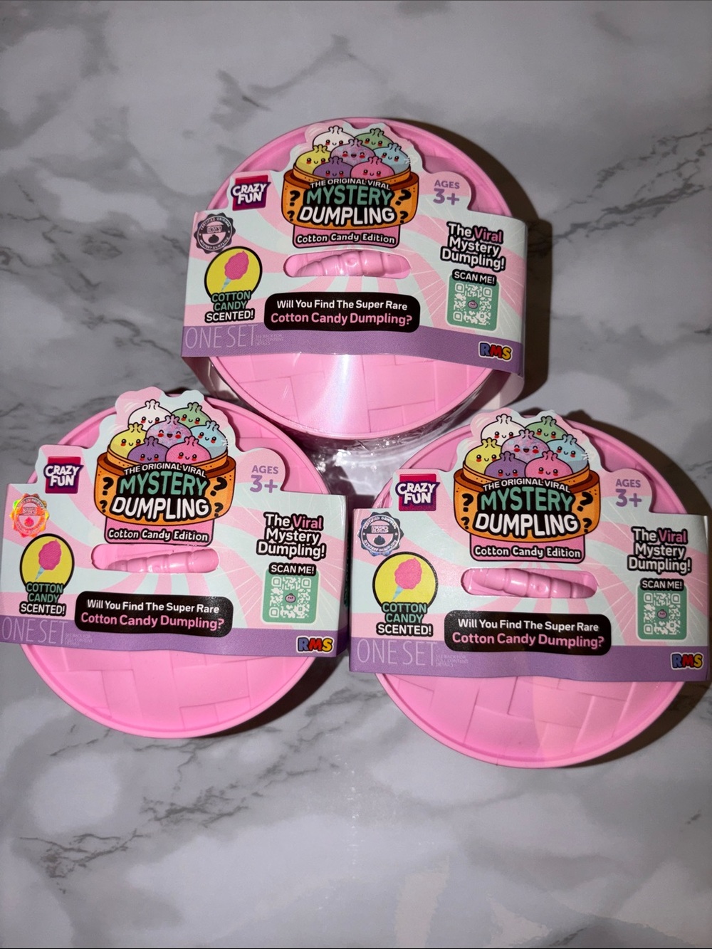 Rms Crazy Fun Dumpling | COTTON CANDY EDITION | SEALED | Qty: 3
